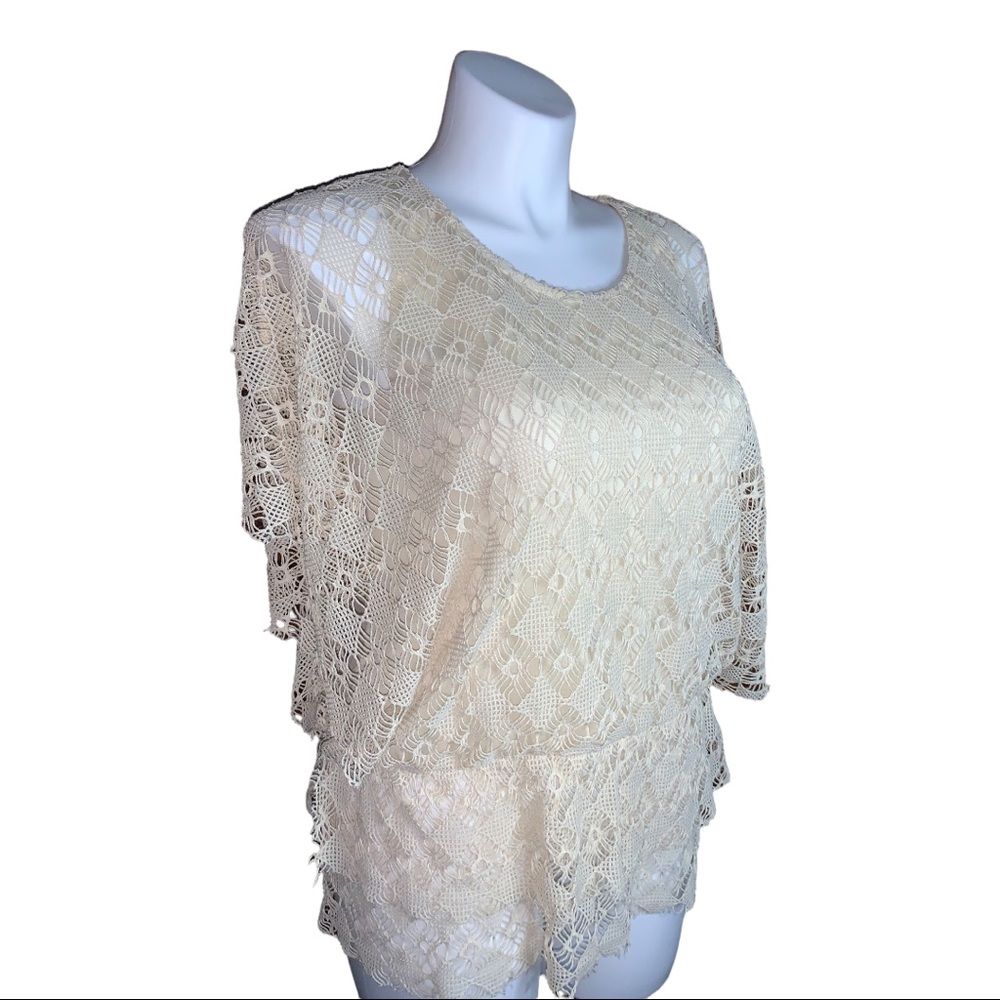 Nit Mesh Blouse, Size M/L